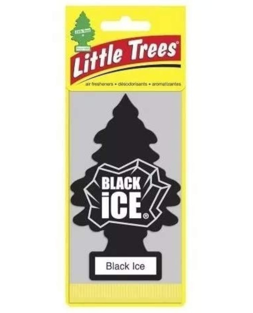 Little Trees car air freshener black ice